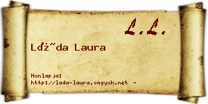 Láda Laura névjegykártya