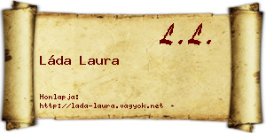 Láda Laura névjegykártya